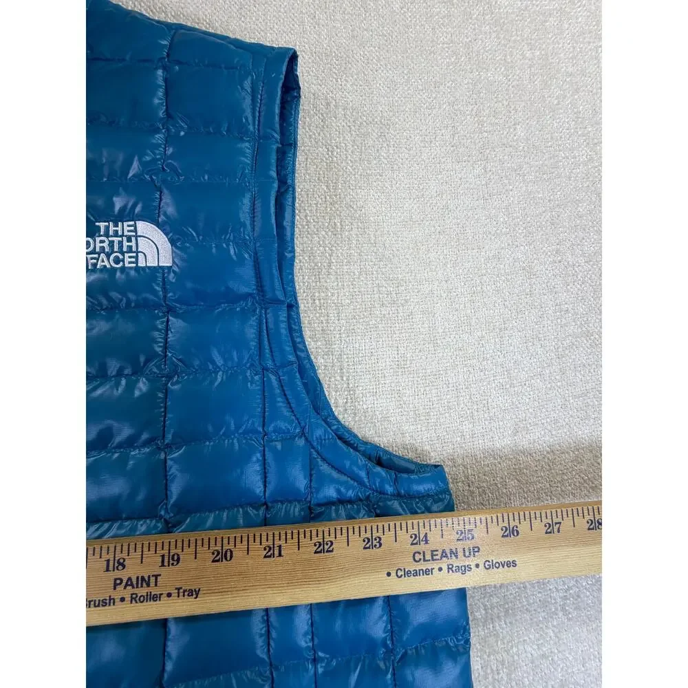 The North Face Men Blue XL NWT ThermoBall Full Zip Insulated Vest Outdoor Hiking